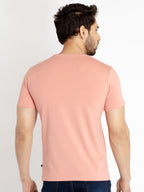 Mens Printed Round Neck T-shirt