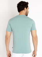 Mens Printed Round Neck T-shirt