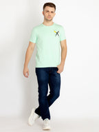 Mens Printed Round Neck T-shirts