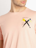 Mens Printed Round Neck T-shirts