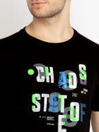 Mens Printed Round Neck T-shirts