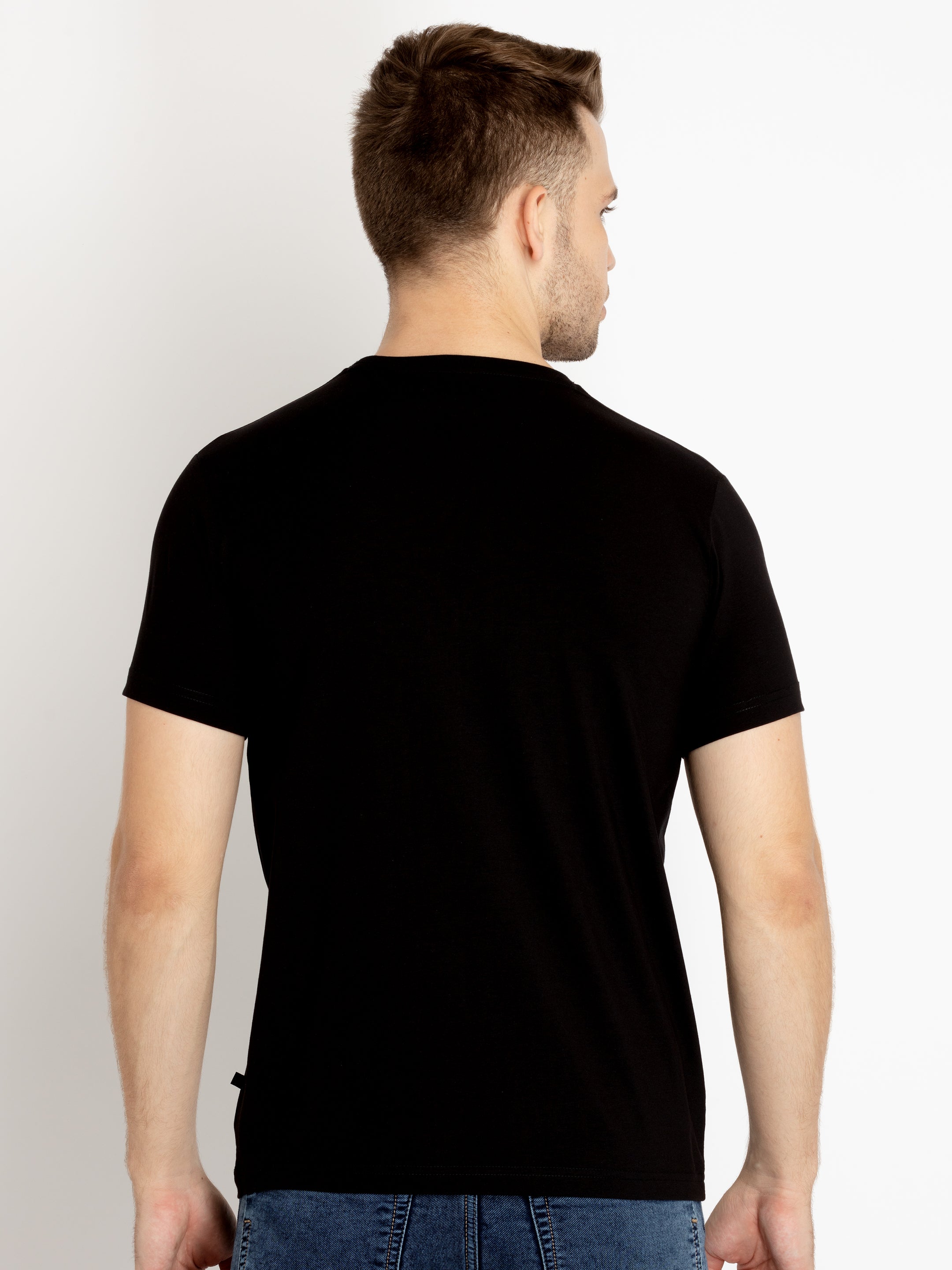 Mens Printed Round Neck T-shirts