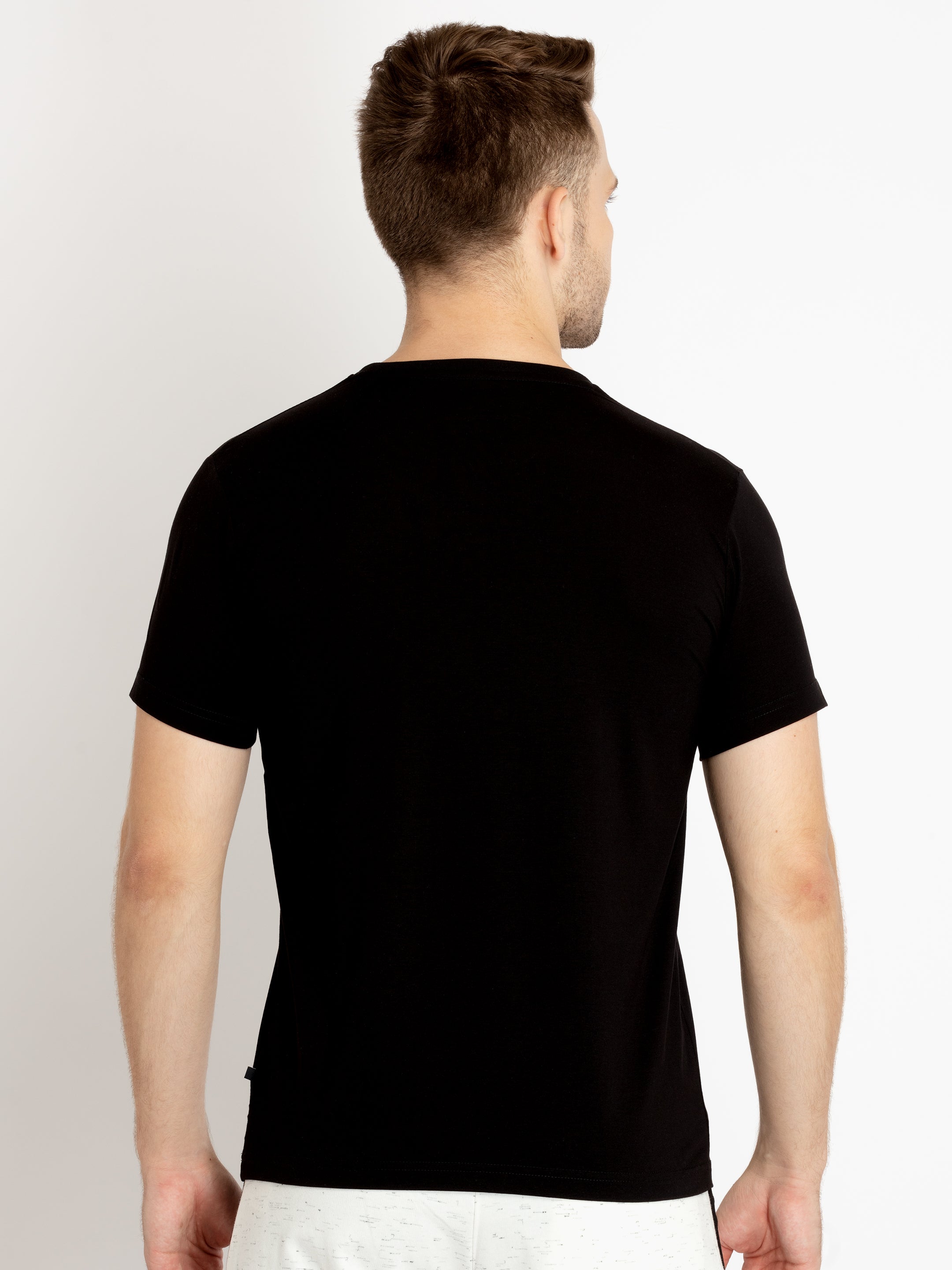 Mens Printed Round Neck T-shirts
