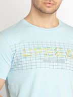 Mens Printed Round Neck T-shirts