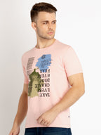 Mens Printed Round Neck T-shirts