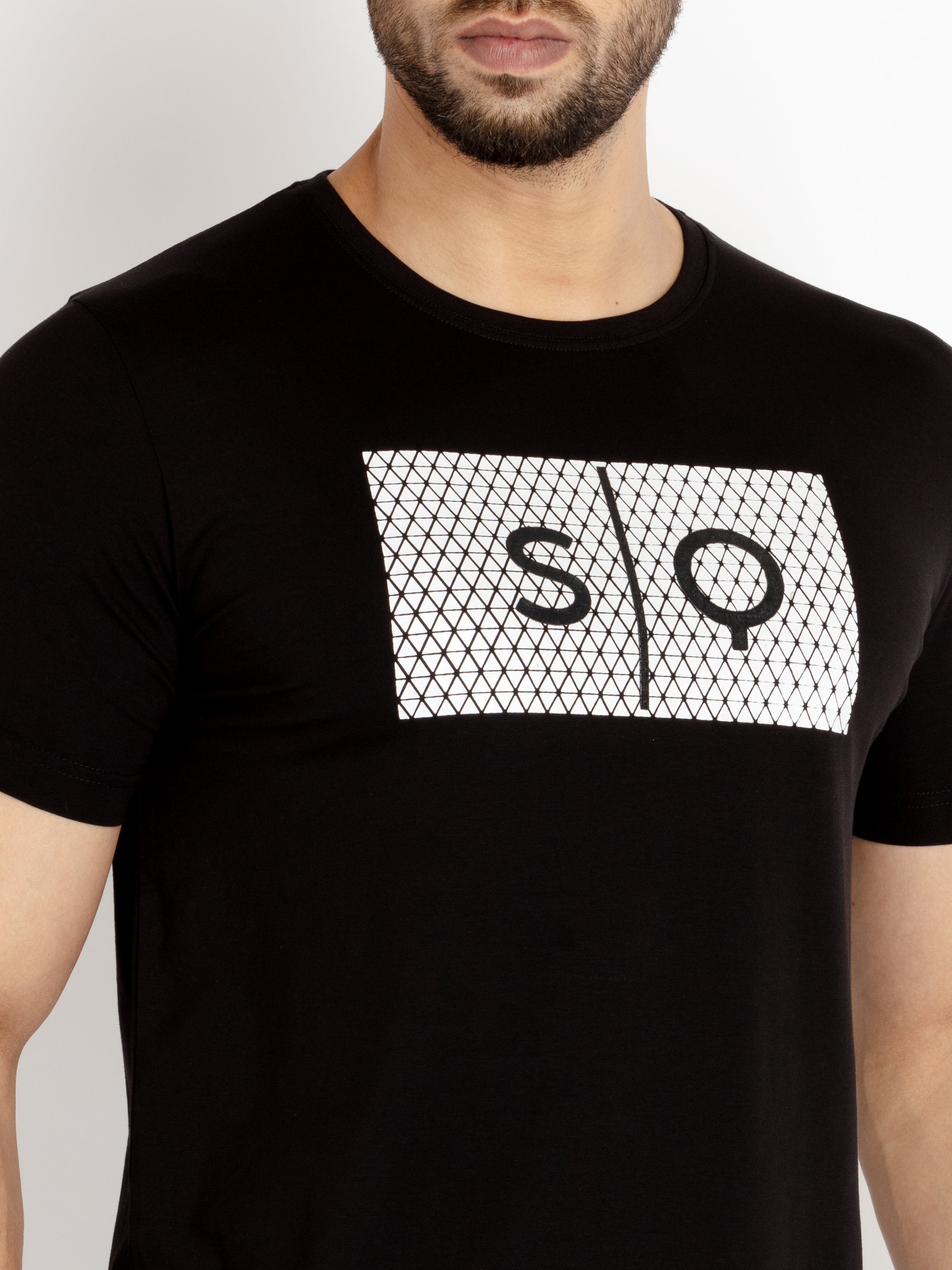 Mens Printed Round Neck T-shirt
