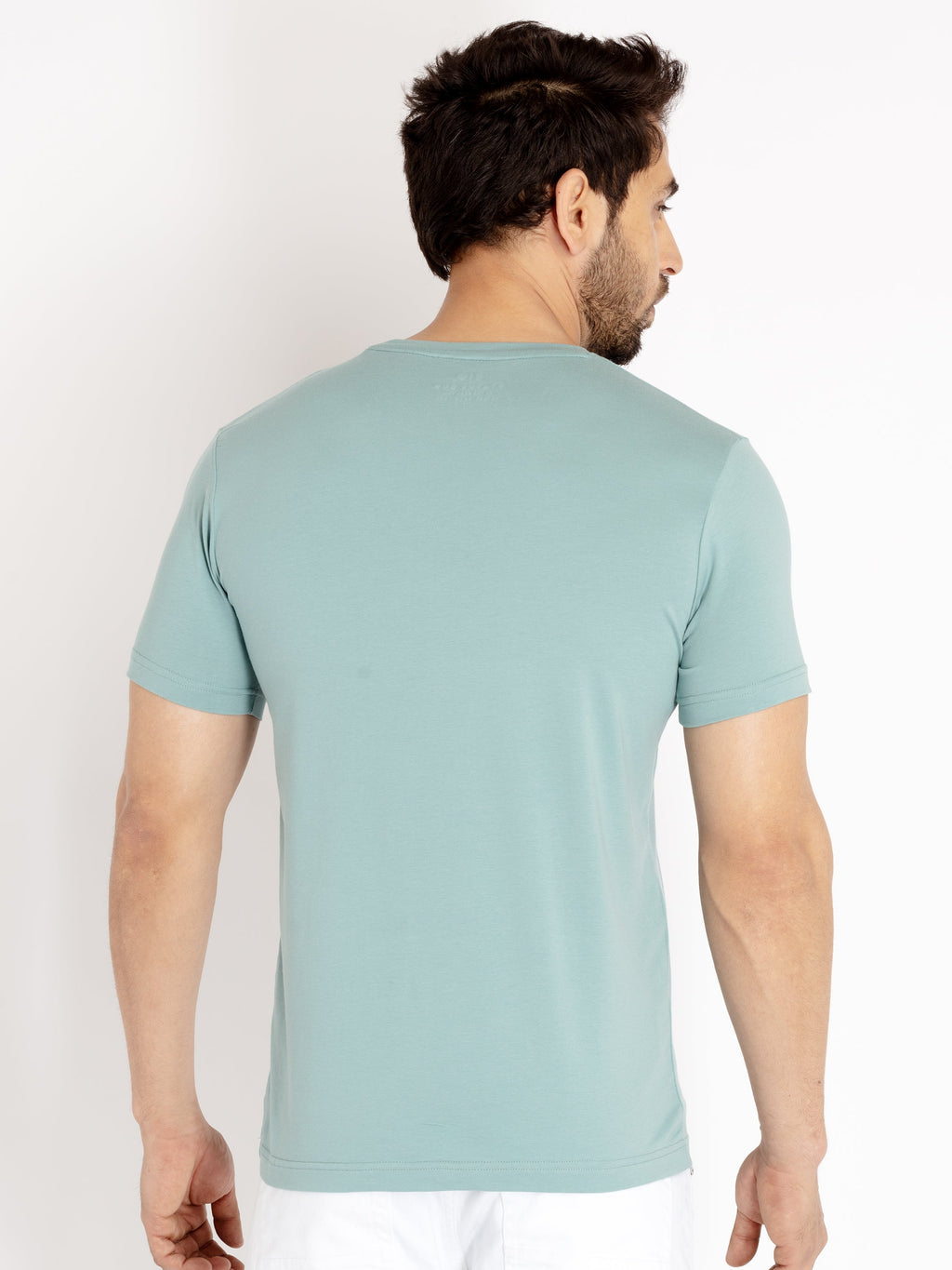 Mens Printed Round Neck T-shirt
