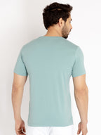 Mens Printed Round Neck T-shirt