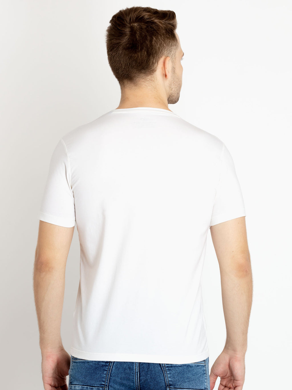 Mens Printed Round Neck T-shirts