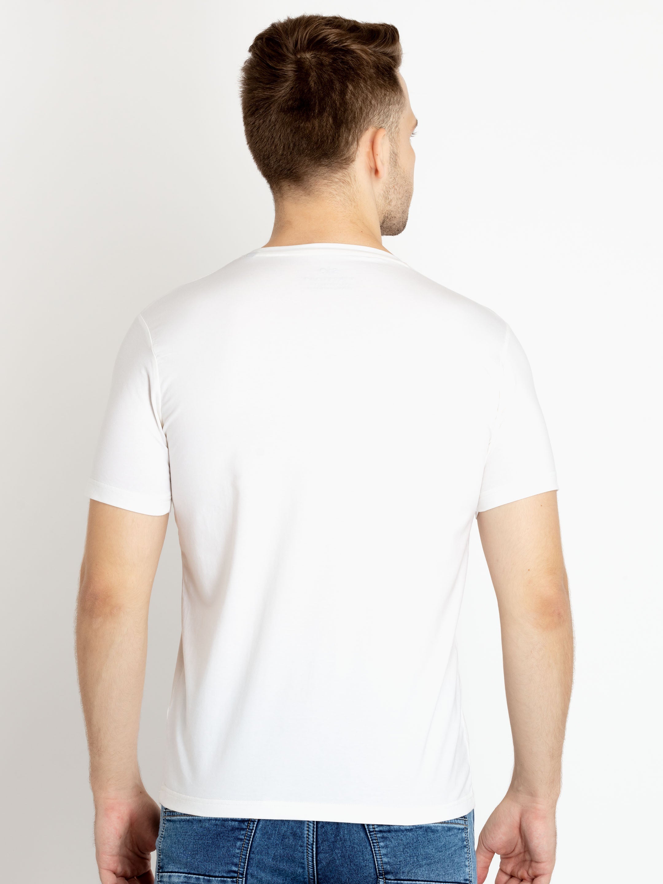 Mens Printed Round Neck T-shirts