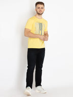 Mens Printed Round Neck T-shirt