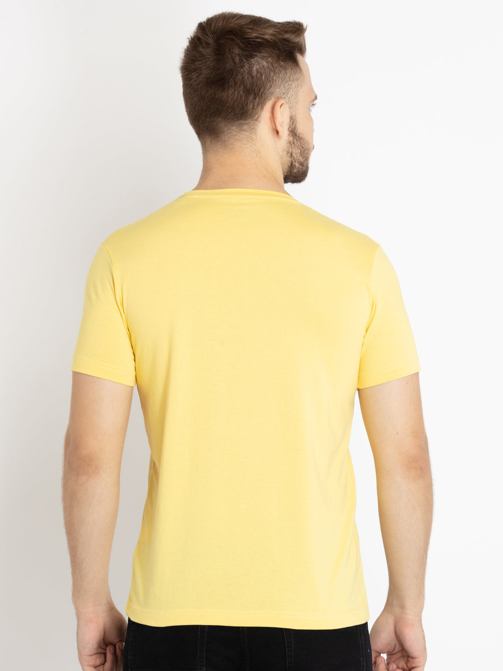 Mens Printed Round Neck T-shirt