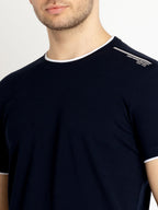 Mens Solid Round Neck T-shirts