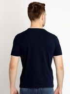 Mens Solid Round Neck T-shirts