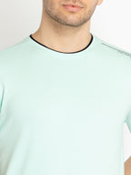 Mens Solid Round Neck T-shirts