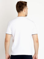 Mens Solid Round Neck T-shirts