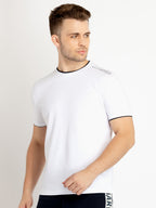 Mens Solid Round Neck T-shirts