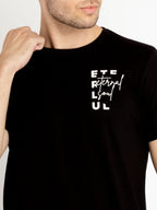 Mens Printed Round Neck T-shirts