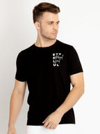 Mens Printed Round Neck T-shirts