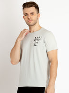 Mens Printed Round Neck T-shirts
