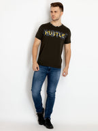 Mens Printed Round Neck T-shirts
