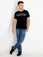 Mens Printed Round Neck T-shirts