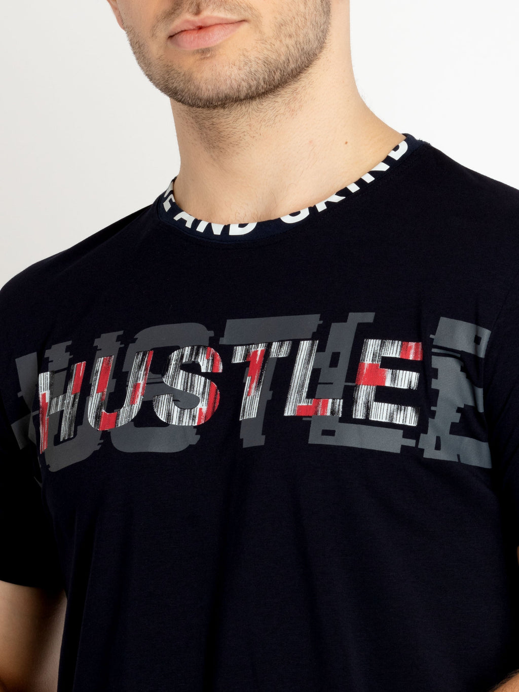 Mens Printed Round Neck T-shirts