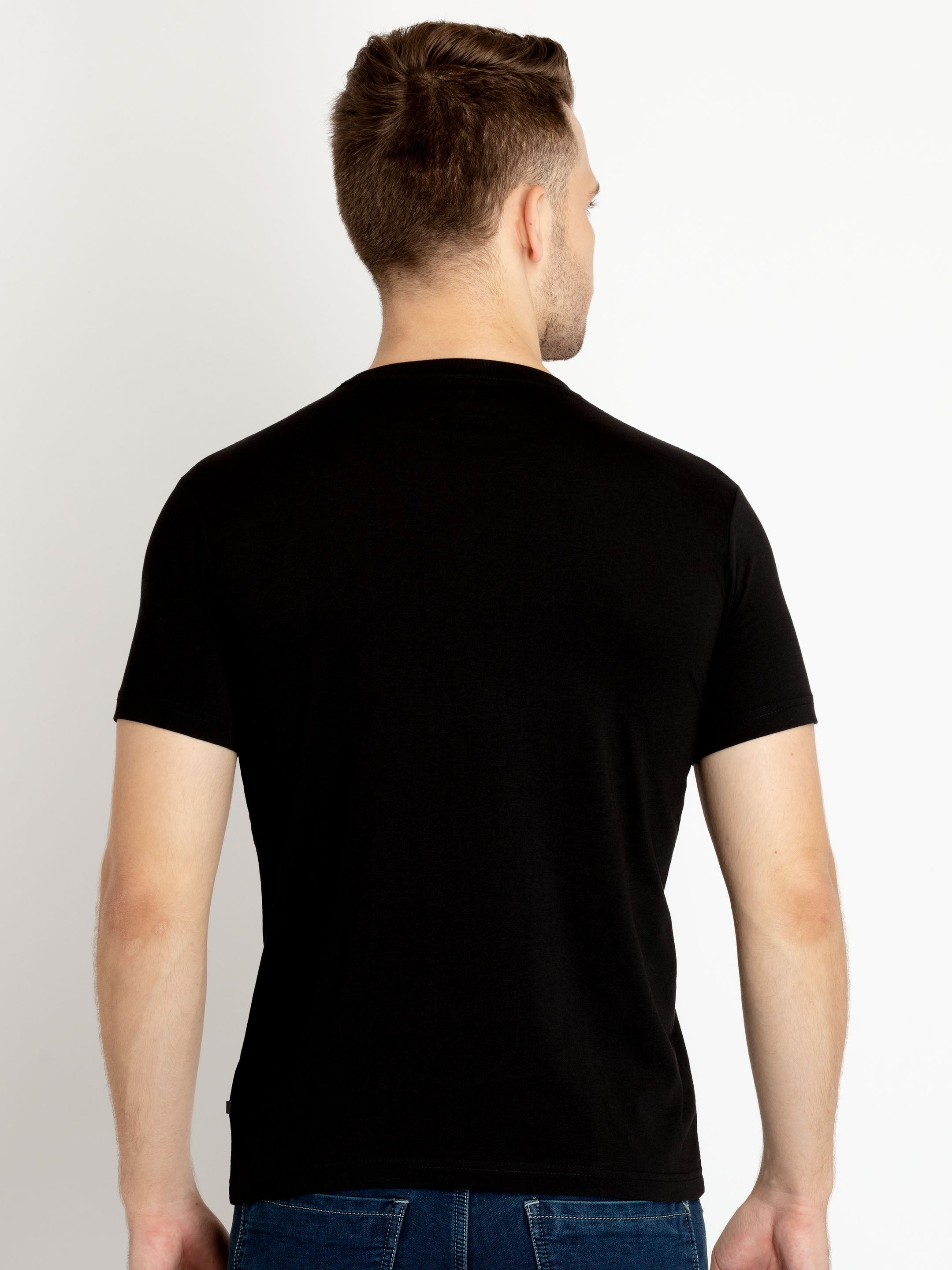 Mens Printed Round Neck T-shirts