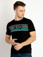 Mens Printed Round Neck T-shirts