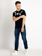 Mens Printed Round Neck T-shirts