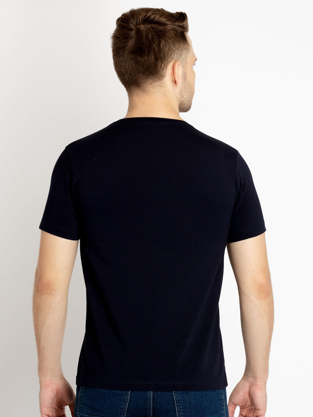 Mens Printed Round Neck T-shirts