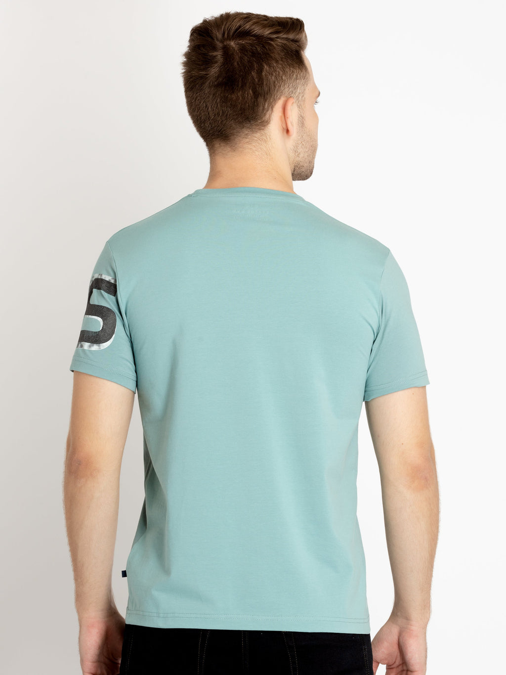 Mens Printed Round Neck T-shirts