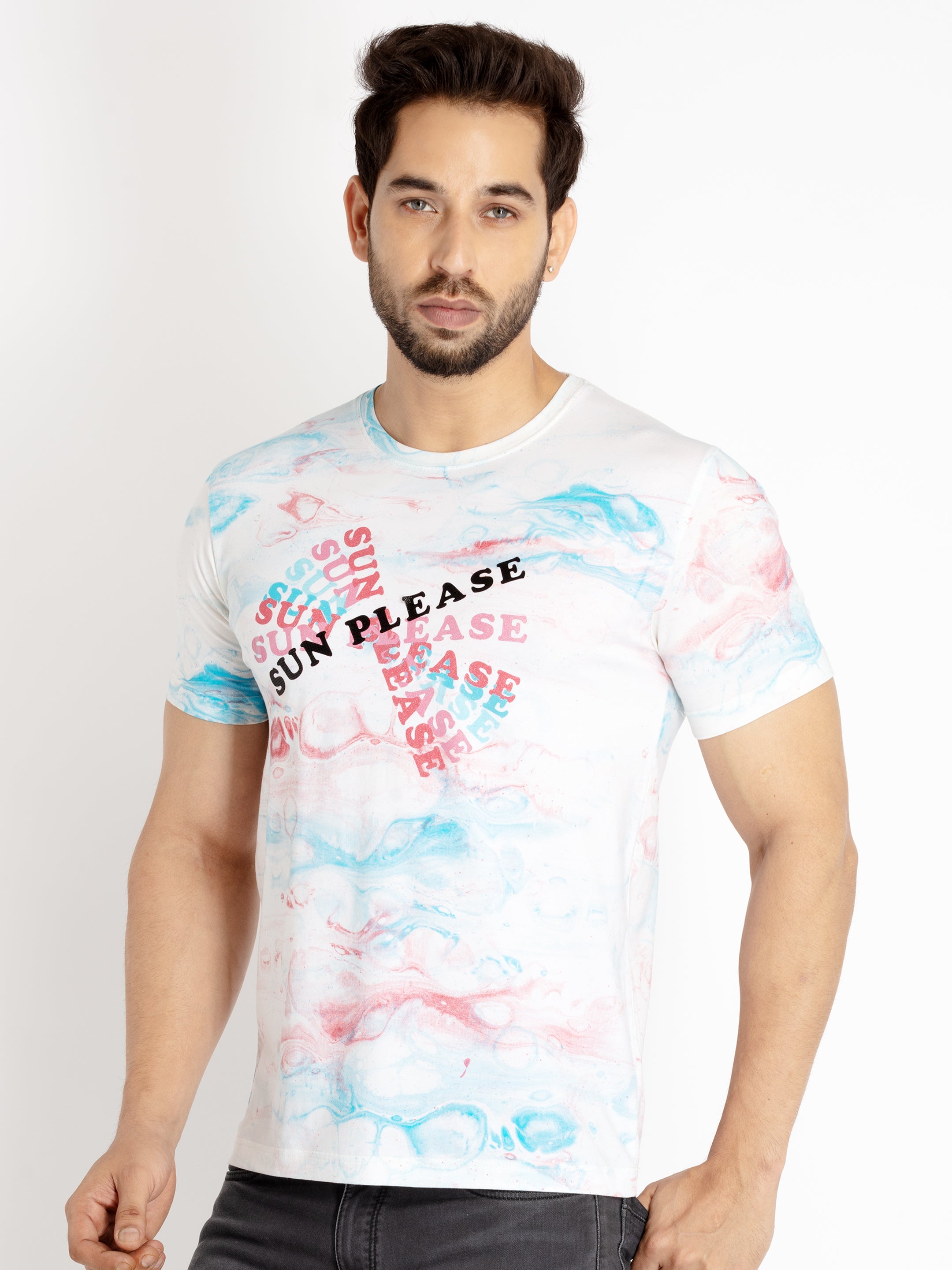 Mens All Over Printed T-shirt