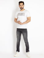 Mens Printed Round Neck T-shirt