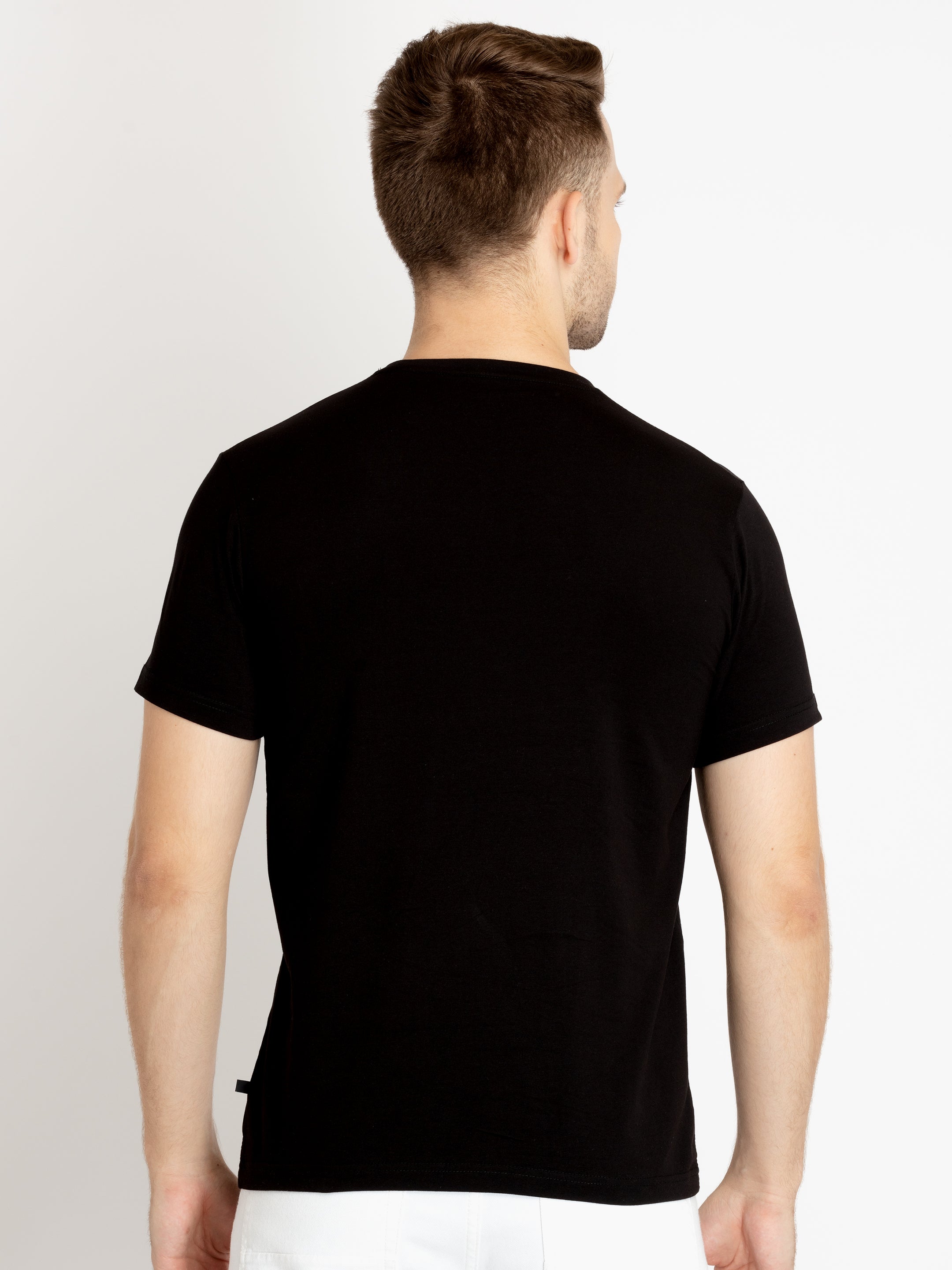 Mens Printed Round Neck T-shirts