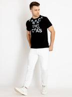 Mens Printed Round Neck T-shirts