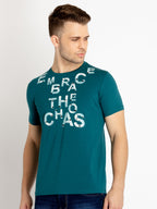 Mens Printed Round Neck T-shirts