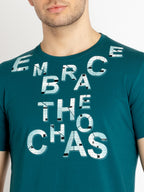 Mens Printed Round Neck T-shirts