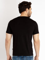Mens Printed Round Neck T-shirt