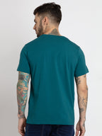 Mens Printed Round Neck T-shirt