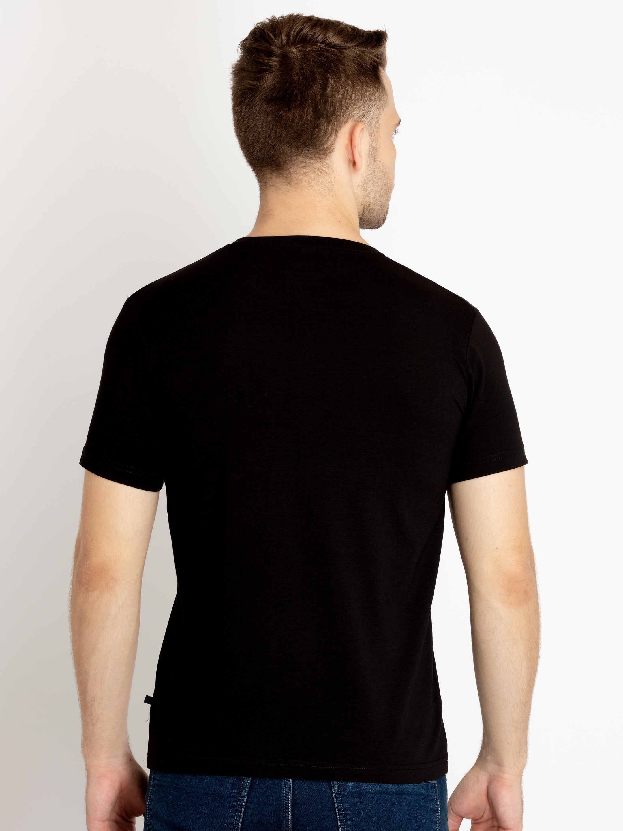 Mens Printed Round Neck T-shirts