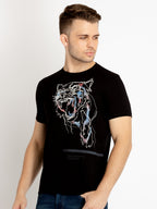 Mens Printed Round Neck T-shirts