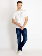 Mens Printed Round Neck T-shirts