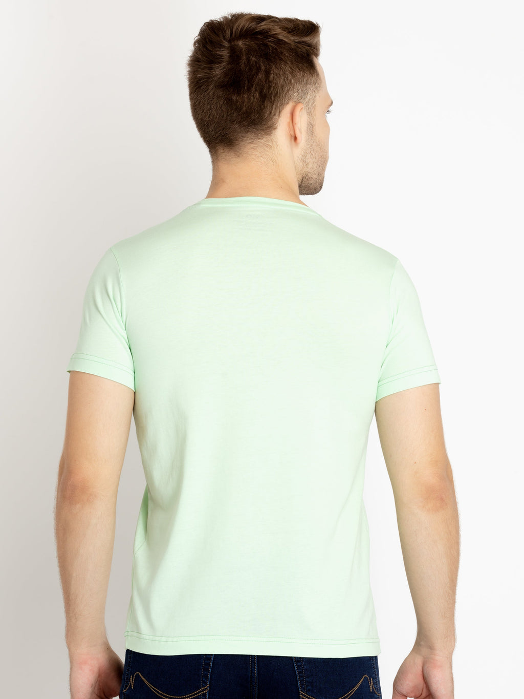 Mens Printed Round Neck T-shirts