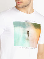 Mens Printed Round Neck T-shirts