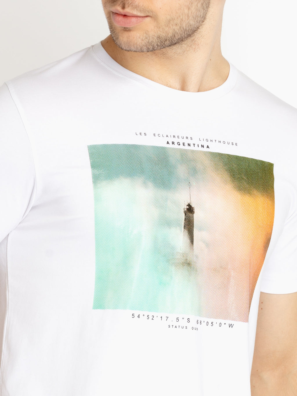 Mens Printed Round Neck T-shirts