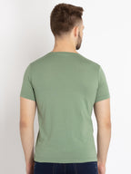 Mens Printed Round Neck T-shirt
