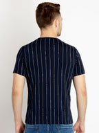 Mens Printed Round Neck T-shirts