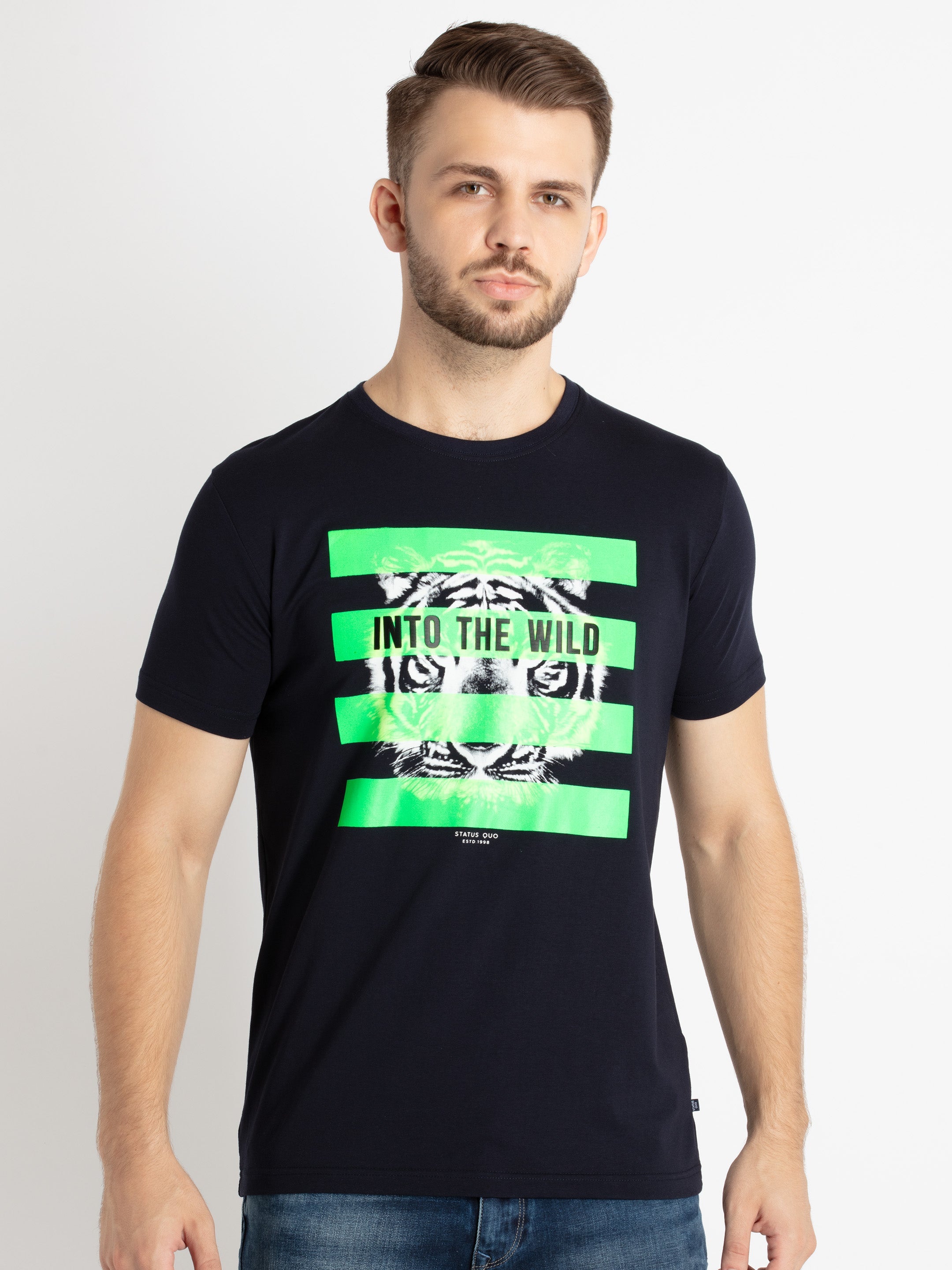 Status Quo |Men's Printed T-shirt - 3XL, 4XL, 5XL