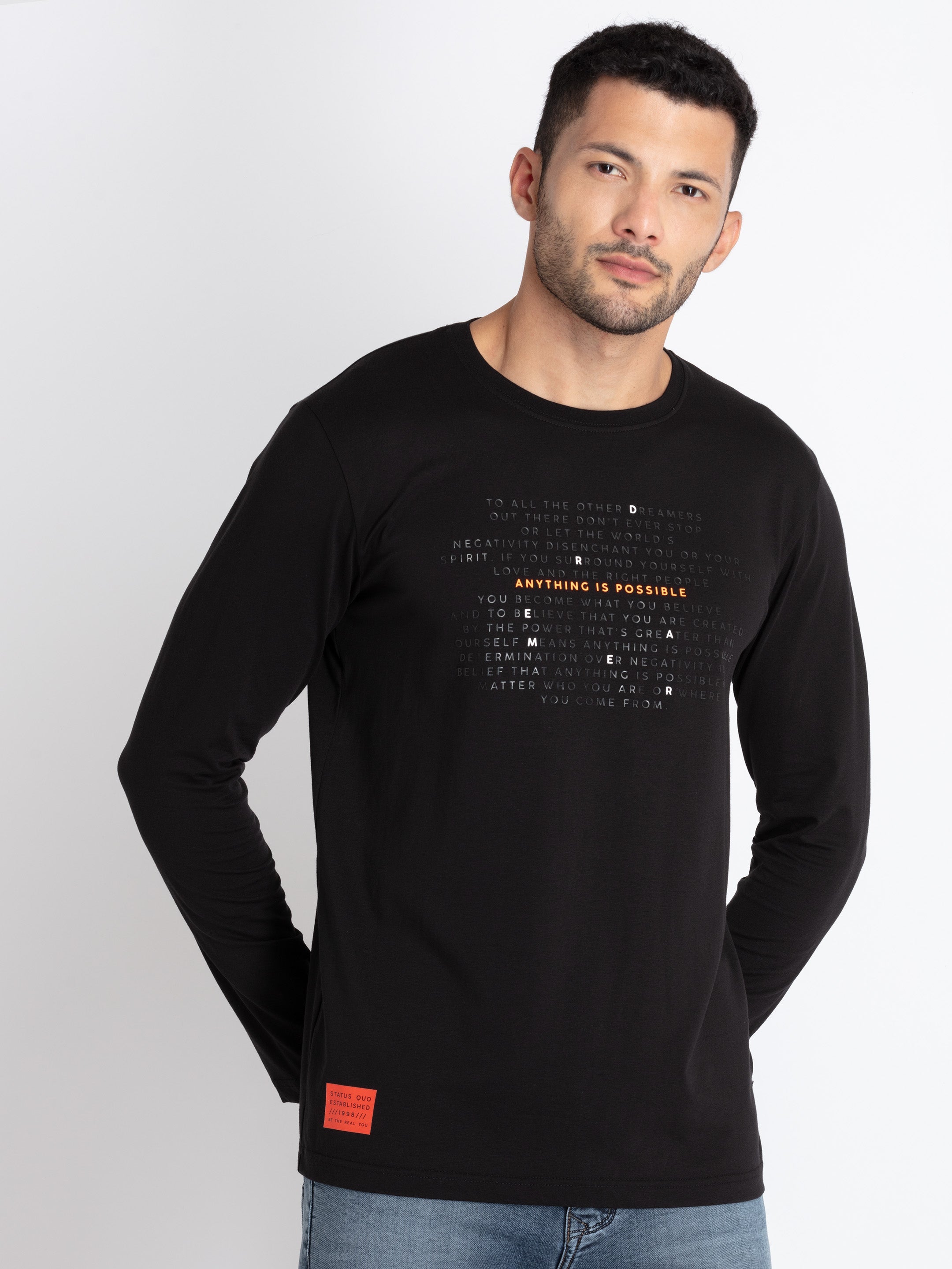 Status Quo |Men's Printed T-shirt - S, M, L, XL, XXL